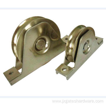 U/V/Y groove galvanized sliding gate steel gate roller